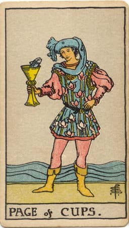Page of Cups