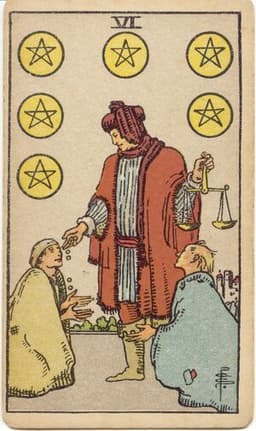 6 of Pentacles