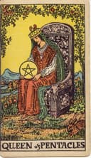 Queen of pentacles