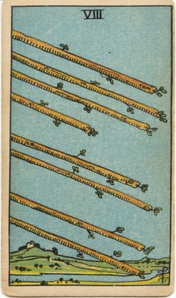 8 of Wands