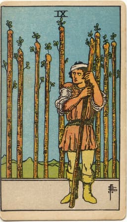 9 of Wands