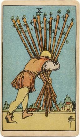 10 of Wands