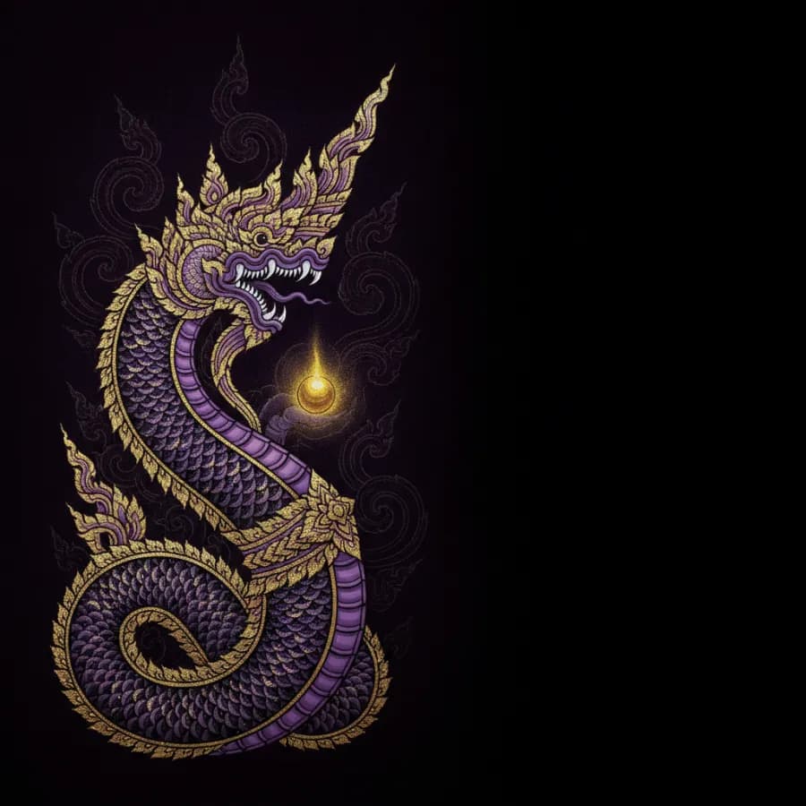 นาคประจำวันเสาร์ — พระเสาร์