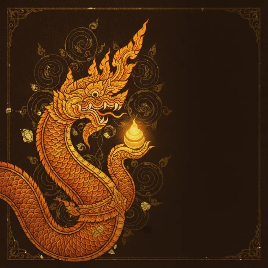 นาคประจำวันพฤหัสบดี — พระพฤหัสบดี