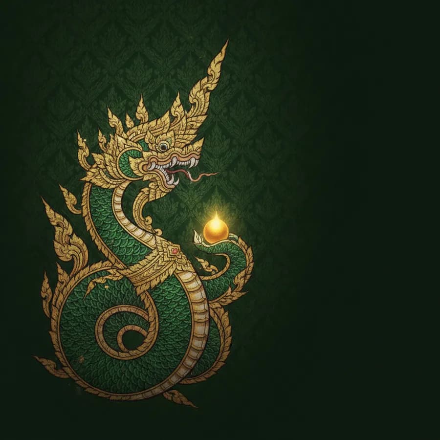 นาคประจำวันพุธ (กลางวัน) — พระพุธ
